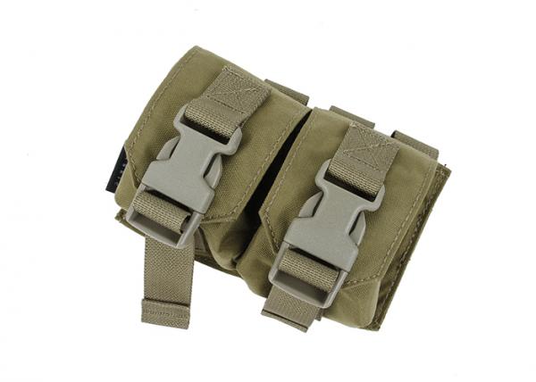 G TMC Spartan Double Grenade Pouch Molle ( Khaki )